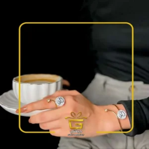 اساور نسائية مع خاتم حسب الطلب